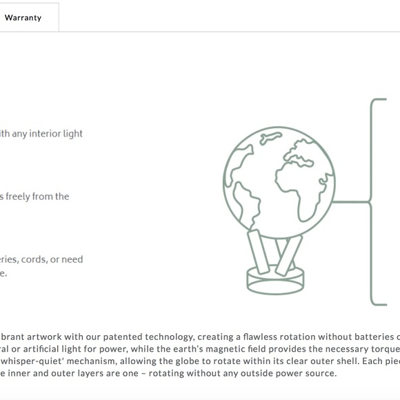 MOVA Earth with Clouds Globe - Picture 8 of 8